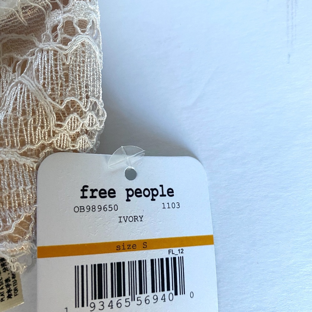 Intimately Free People Ivory Camila Bralette - NEW - Picture 5 of 6